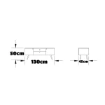 میز تلویزیون اعیان مدل FH321 - Image 4