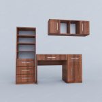 میز تحریر اعیان مدل FH345 مجموعه 3 عددی - Image 10