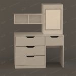میز آرایش چندمنظوره اعیان مدل FH347 - Image 13