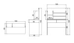 میز تحریر اعیان مدل FH391 - Image 7