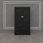کمد لباس اعیان مدل FH471 طرح فانتزی - Image 11