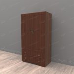 کمد لباس اعیان مدل FH471 طرح فانتزی - Image 3
