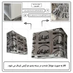 میز تحریر اعیان مدل FH710 - Image 10