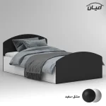 تخت خواب ملامینه یک نفره اعیان مدل FH972 سایز 120x200 سانتی متر - Image 5