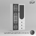کمد لباس کودک اعیان مدل FH859 - Image 3