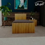 تخت خواب یکنفره اعیان مدل FH451 سایز 90x200 سانتی متر - Image 7