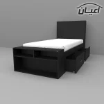 تخت خواب یکنفره اعیان مدل FH295 سایز 90x200 سانتی متر - Image 11