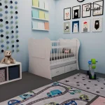 تختخواب کودک اعیان مدل FH405 - Image 7