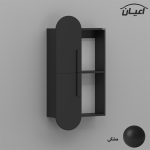 کتابخانه دیواری دو طبقه اعیان مدل FH829 - Image 4
