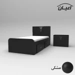 سرویس خواب یکنفره  اعیان مدل FH507 سایز 90x200 سانتی متر مجموعه دو عددی - Image 11