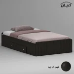 تخت خواب ملامینه یک نفره اعیان مدل FH968 سایز 120x200 سانتی متر - Image 7