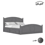 تخت خواب دونفره اعیان مدل FH673 - Image 10