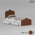 تخت خواب یک نفره اعیان مدل FH718 سایز 90x200 سانتی متر - Image 9