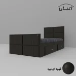 تخت خواب یک نفره اعیان مدل FH535 طرح اسپرت سایز 200×120 سانتی متر - Image 10