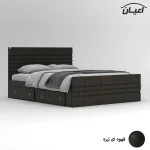 تخت خواب ملامینه دو نفره اعیان مدل FH860 سایز 160x200 سانتی متر (فروش ویژه) - Image 5