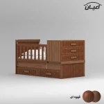 تختخواب کودک اعیان مدل FH902 سایز 180×80 سانتی متر - Image 5