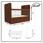 تختخواب کودک اعیان مدل FH291 - Image 7