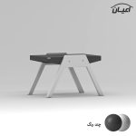 میز عسلی مستطیلی اعیان مدل FH899 مجموعه سه عددی - Image 8
