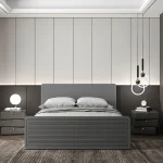 تخت خواب دو نفره اعیان مدل FH812 سایز 160x200 سانتی متر