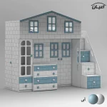 تخت خواب ام دی اف یک نفره اعیان مدل FH926 سایز 90x200 سانتی متر - Image 13
