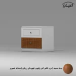 میز پاتختی اعیان مدل FH814 - Image 7