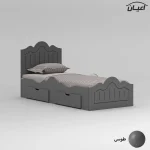 تخت خواب یک نفره اعیان مدل FH718 سایز 90x200 سانتی متر - Image 6