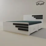 تخت خواب دونفره اعیان مدل FH357 سایز 160x200 سانتی متر - Image 8
