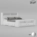 تخت خواب دونفره اعیان مدل FH822 سایز 160x200 سانتی متر - Image 4