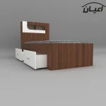 تخت خواب یکنفره اعیان مدل FH525 سایز 120x200 سانتی متر - Image 7