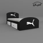 تخت خواب یک نفره اعیان مدل FH460 طرح اسپرت سایز 90x200 سانتی متر - Image 8