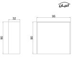 کابینت آشپزخانه اعیان مدل FH C27 - Image 4