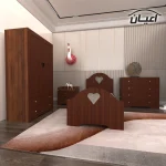 سرویس خواب یک نفره اعیان مدل FH474 طرح فانتزی سایز 90x200 سانتی متر مجموعه 4 عددی - Image 9