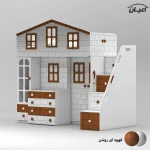 تخت خواب ام دی اف یک نفره اعیان مدل FH926 سایز 90x200 سانتی متر - Image 12