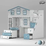 تخت خواب ام دی اف یک نفره اعیان مدل FH926 سایز 90x200 سانتی متر - Image 7