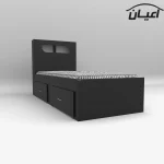 تخت خواب یکنفره اعیان مدل FH524 سایز 90x200 سانتی متر - Image 8