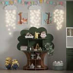 کتابخانه پنج طبقه اعیان مدل FH897 (فروش ویژه)
