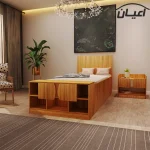 تخت خواب یکنفره اعیان مدل FH418 سایز 90x200 سانتی متر - Image 9