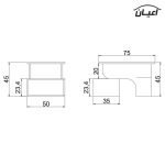 میز جلومبلی اعیان مدل FH390 - Image 8