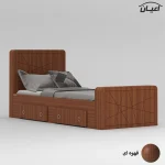 تخت خواب یک نفره اعیان مدل FH719 سایز 90x200 سانتی متر - Image 7