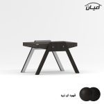 میز عسلی مستطیلی اعیان مدل FH899 مجموعه سه عددی - Image 7