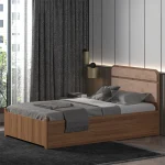 تخت خواب ملامینه یک نفره اعیان مدل FH951 سایز 120x200 سانتی متر