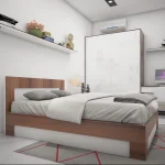 تخت خواب دو نفره اعیان مدل FH303 سایز 160x200 سانتی متر