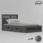 تخت خواب یکنفره اعیان مدل FH704 - Image 13