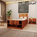 تخت خواب یکنفره اعیان مدل FH418 سایز 90x200 سانتی متر - Image 7