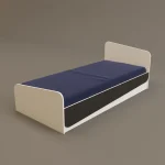 تخت خواب یکنفره اعیان مدل FH299 سایز 90x200 سانتی متر - Image 7