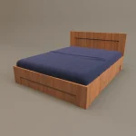 تخت خواب دو نفره اعیان مدل FH303 سایز 160x200 سانتی متر - Image 12