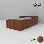 تخت خواب یکنفره اعیان مدل FH659 - Image 11