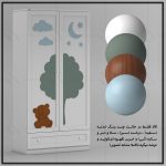 کمد لباس کودک اعیان مدل FH835 - Image 8