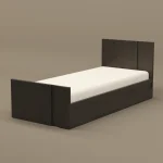 تخت خواب یکنفره اعیان مدل FH318 سایز 90x200 سانتی متر - Image 9
