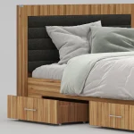 تخت خواب یک نفره اعیان مدل FH831 سایز 120x200 سانتی متر - Image 9